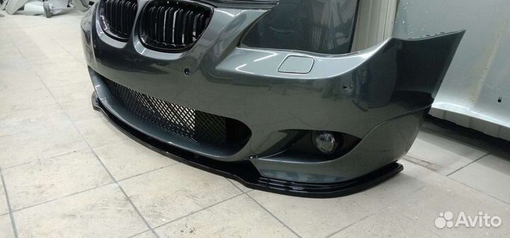 Бмв е60 Губа бампера и порогов