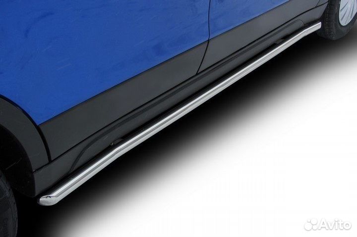 Защита порогов Suzuki SX4 (2014)