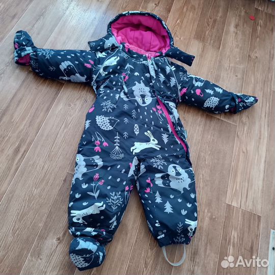 Зимний комбинезон для девочки
