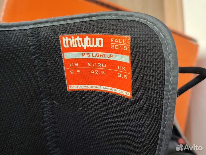 Сноубордические ботинки thirtytwo