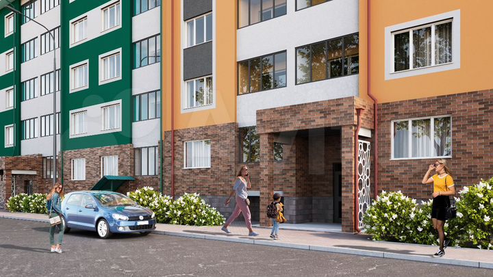 3-к. квартира, 80,5 м², 4/5 эт.