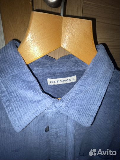 Вельветовая рубашка