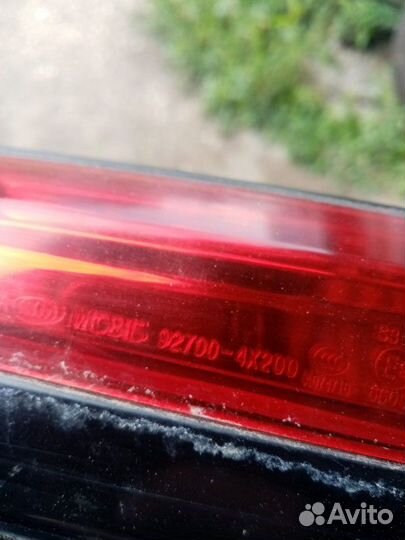 Спойлер крышки багажника Kia Rio 3 hatchback