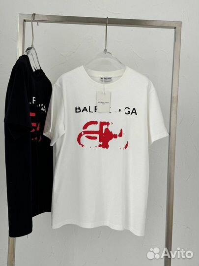 Balenciaga футболка оверсайз (новая коллекция)