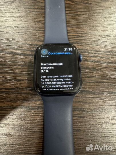 Часы apple watch 6 44 мм