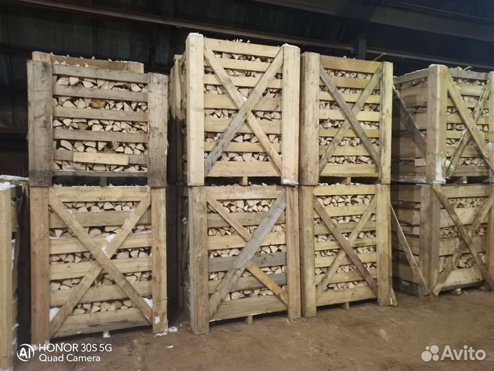 Продам колотые дрова честный объём
