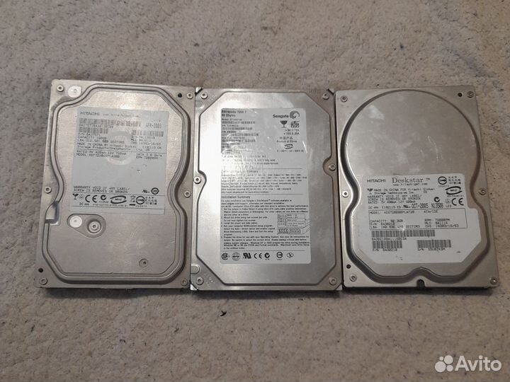 Жесткий диск 160, 82, 40гб