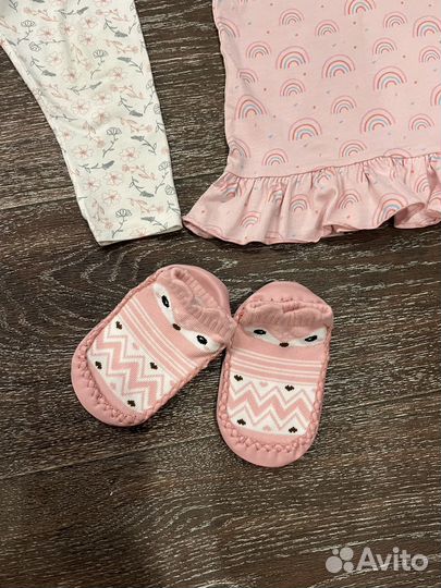 Пакет одежды 80 86 на девочку