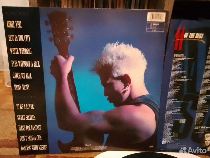 Billy Idol - 11 of the best 1988 LP EU Редкость