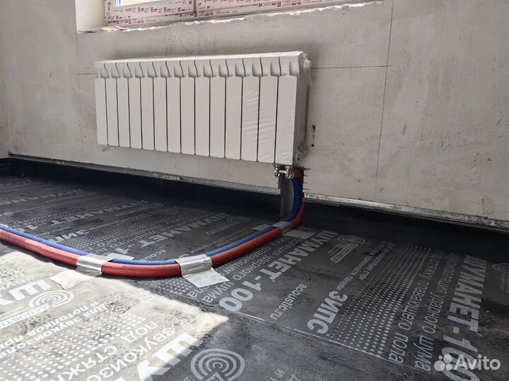 Монтаж систем отопления. Теплые полы