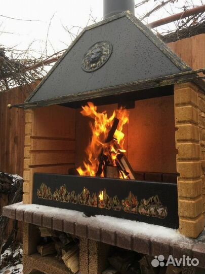 Печь барбекю