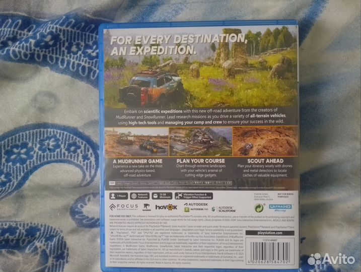 Expeditions a mudrunner game ps5