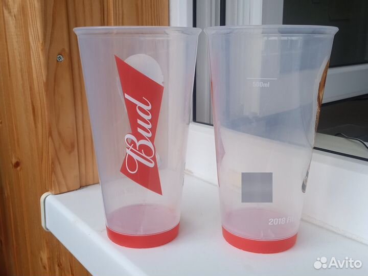 Стаканы пластиковые,0,5л.FIFA world 2018