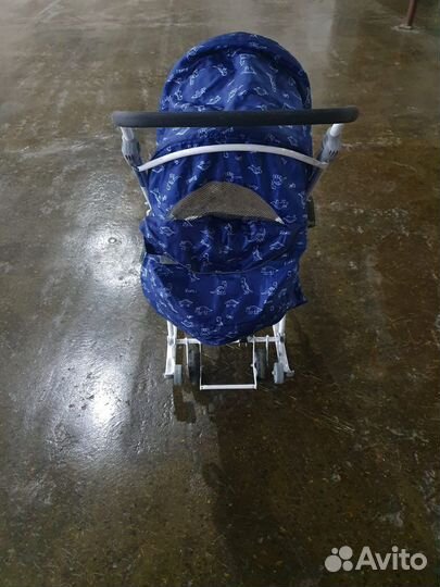 Детские санки-коляска б/у