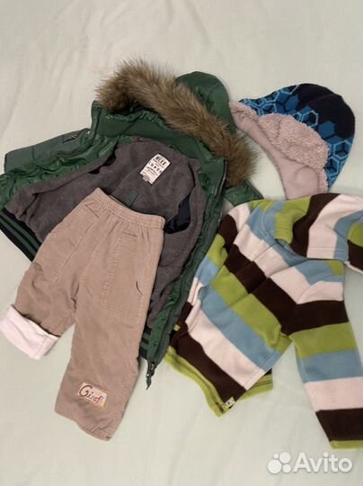 Вещи пакетом на мальчика 12-24м