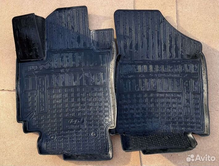 Оригинальные резиновые коврики на Hyundai Creta