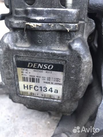 Компрессор кондиционера Subaru forester sf5 ej205