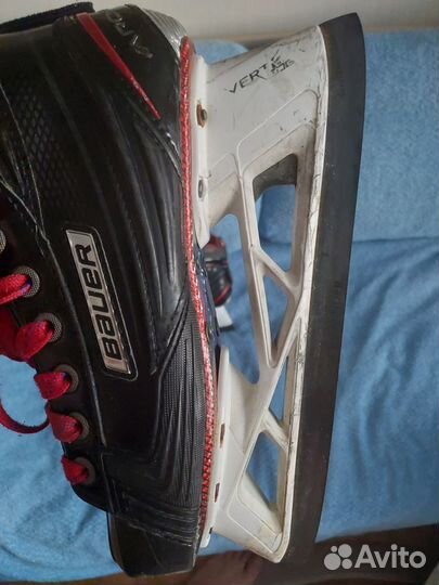 Хоккейные вратарские коньки bauer vapor 1x pro