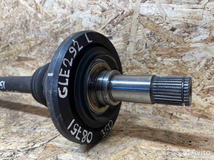 Полуось (приводной вал ШРУС) задний левый