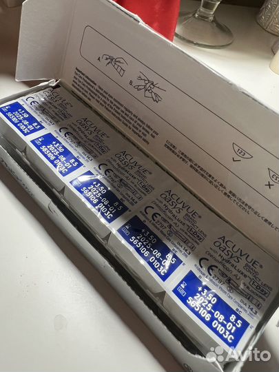 1-DAY acuvue TruEye Контактные линзы