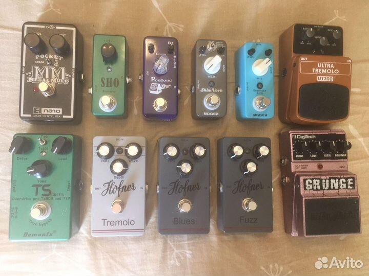 Гитарные педали эффектов