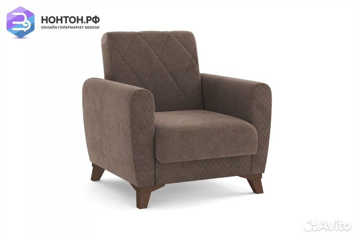 Кресло Эдвин коричневое