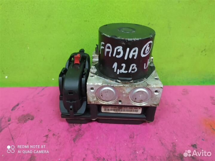 Блок абс ABS Skoda Fabia 2 Roomster 6R0907379C