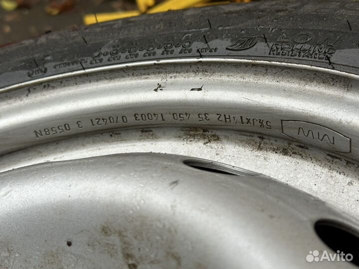 Липучка на штампах Nokian Nordman RS2 175/65 R14