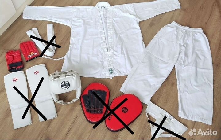 Кимоно, шлем, шингарты новые