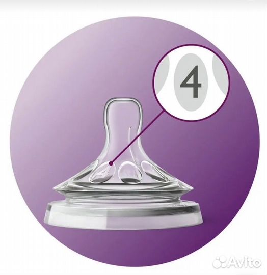 Соски для бутылочек philips avent 4