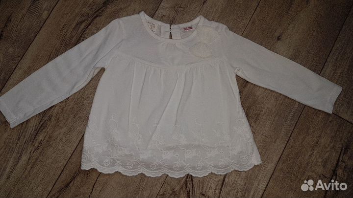 Вещи для девочки Zara12/18, кофточка Next9/12