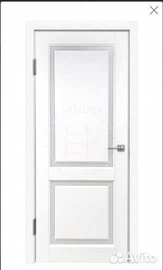 Двери межкомнатные с парящей филенкой