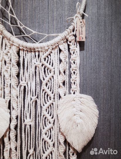 Ловец снов Интерьерное панно макраме