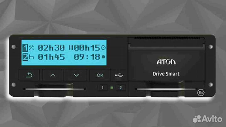 Тахограф Атол новый с блоком скзи (с гарантией)