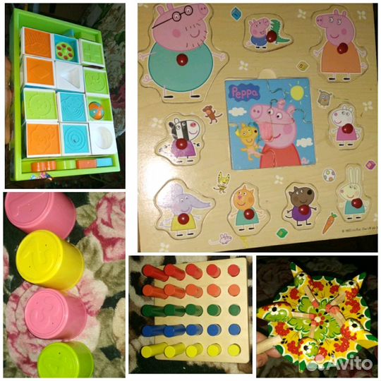 Развивающие игрушки пакетом