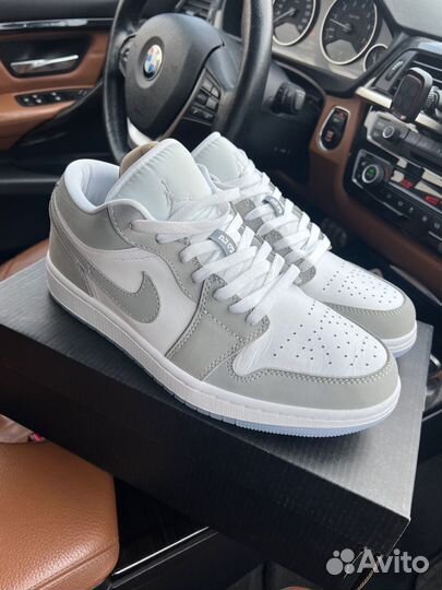 Кроссовки Nike Air Jordan 1 Low Wolf Grey