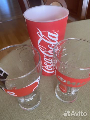 Стаканы coca cola