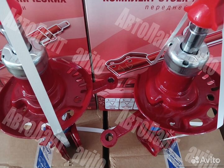 Амортизаторы с занижением Приора, Гранта, Калина