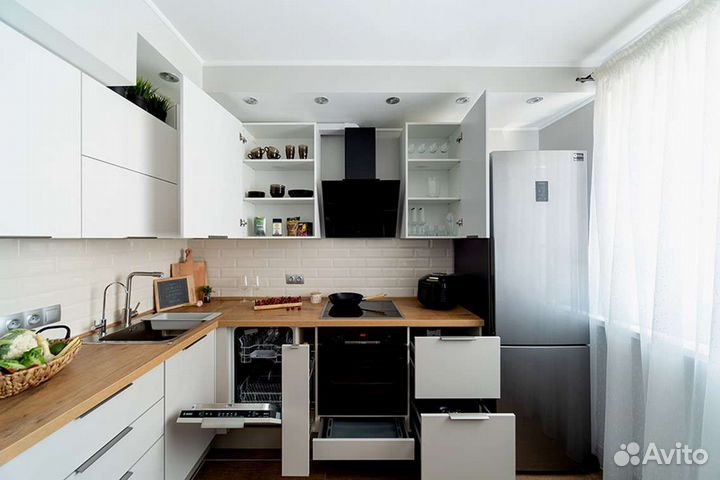 Кухня на заказ по индивидуальным размерам