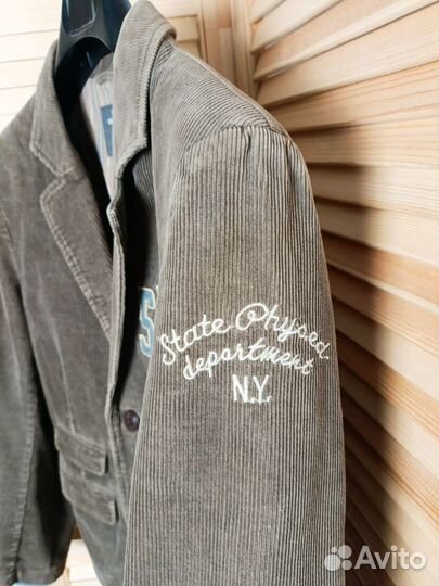 Винтажный Вельветовый пиджак H&M