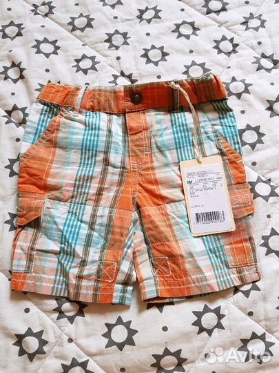 Шорты новые Brams 3-6 мес