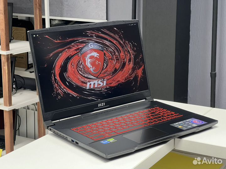 Игровой Ноутбук MSI Katana Core i5 RTX 16озу 144Hz