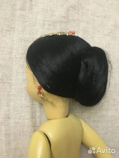 Кукла СССР, индианка,Ивановская фабрика игрушки