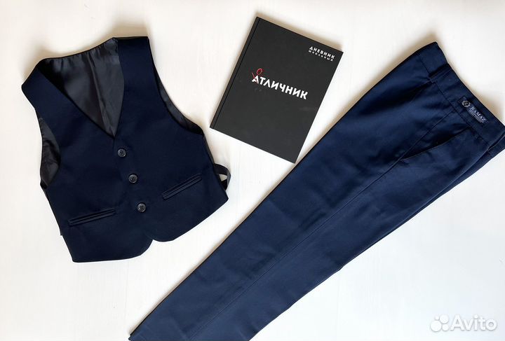 Школьная форма для мальчика 122 синяя