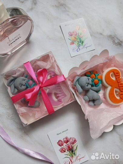 Мыло ручной работы на 8 марта