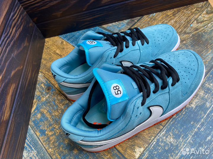 Кроссовки nike sb dunk low club 58 gulf