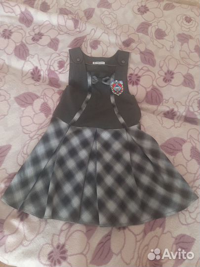 Школьная форма (сарафан, пиджак, блузка)