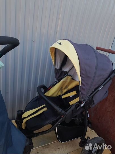 Коляска и санки