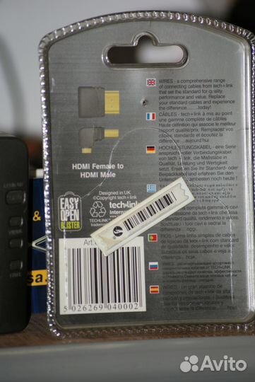 Hdmi угловой переходник