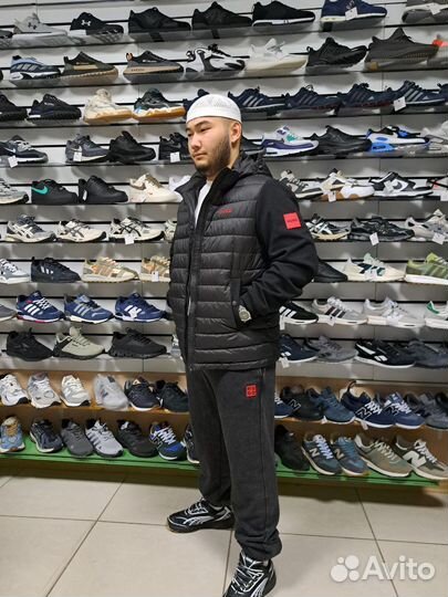 Ветровка мужские hugo boss черный